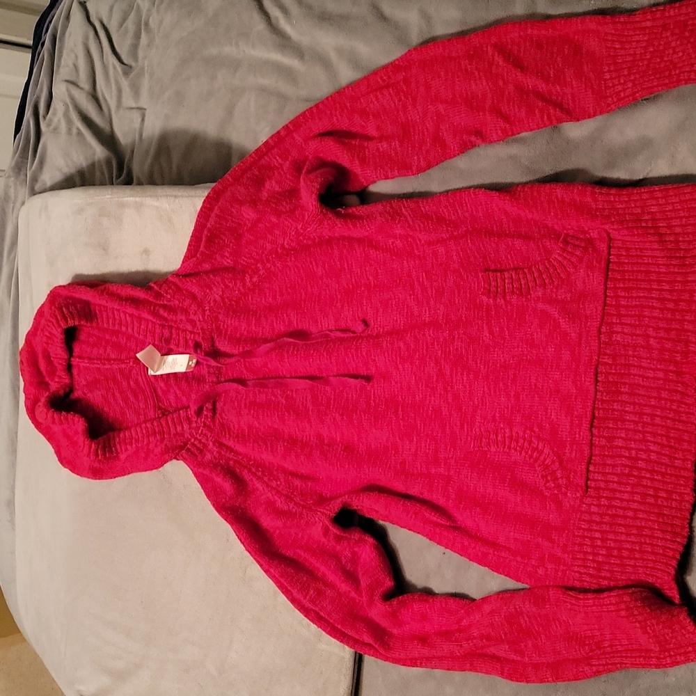 Hooded Knit Sweater